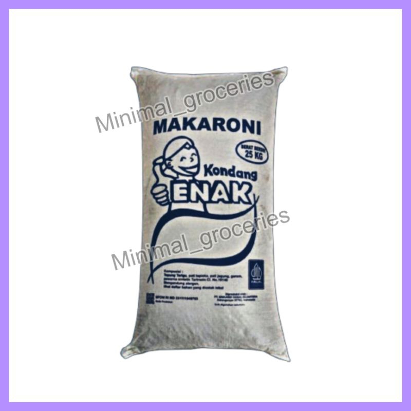 

makaroni kondang enak 25kg / macaroni kondang 25 kg