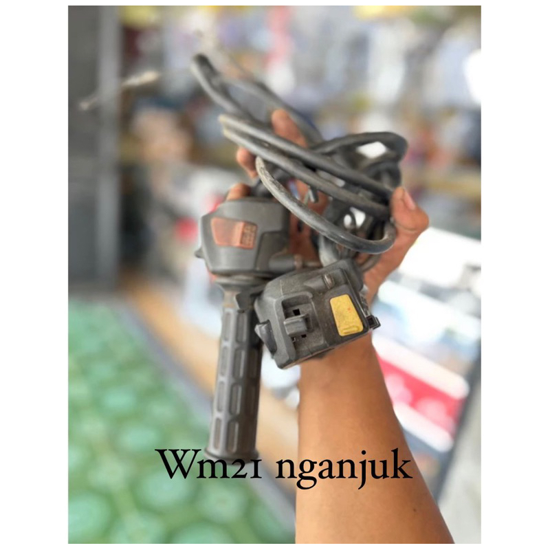 HOLDER SET KANAN KIRI MEGAPRO TIGER REVO ORIGINAL PRIMUS TIREV ORI MP MEGA PRO BARONG PECE ORI GL CB