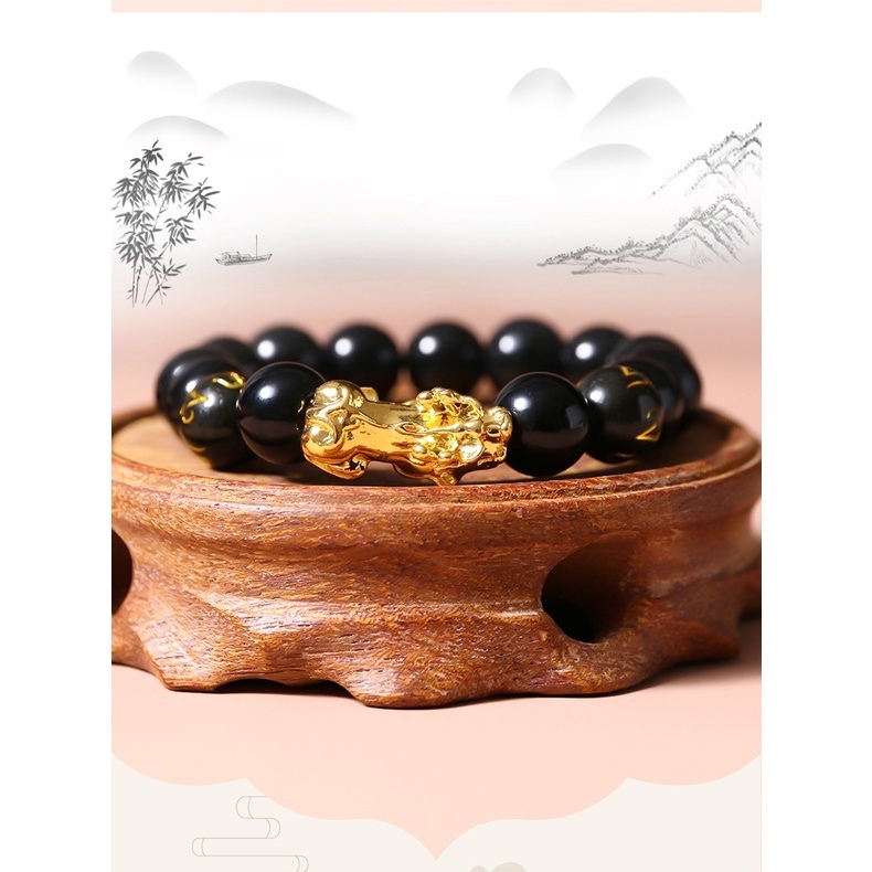 OLEVS Gelang Pixiu Unisex Lucky Bead Bracelet Fashion Aesthetic Gelang Keberuntungan