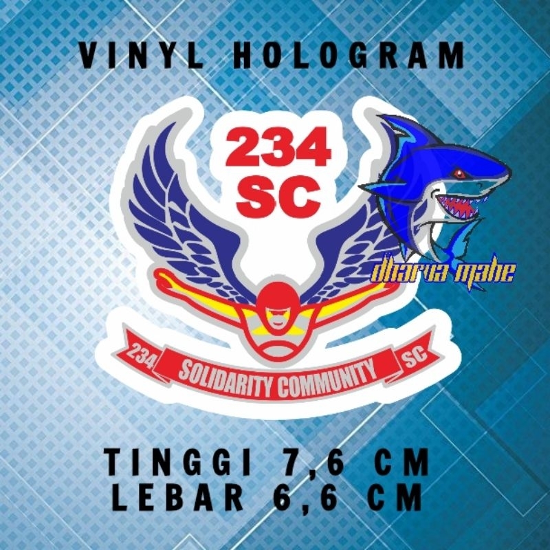 234 SC, STIKER 234 SC, STIKER 234 SOLIDARITY COMMUNITY