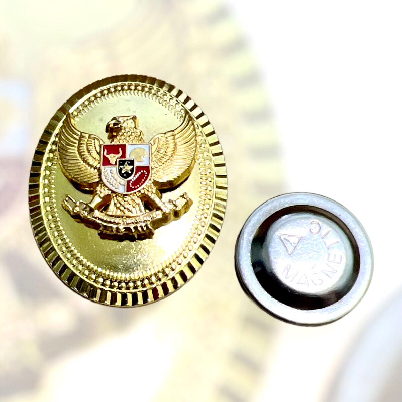 PIN GARUDA KADES KEPALA DESA MAGNET PREMIUM TERBARU