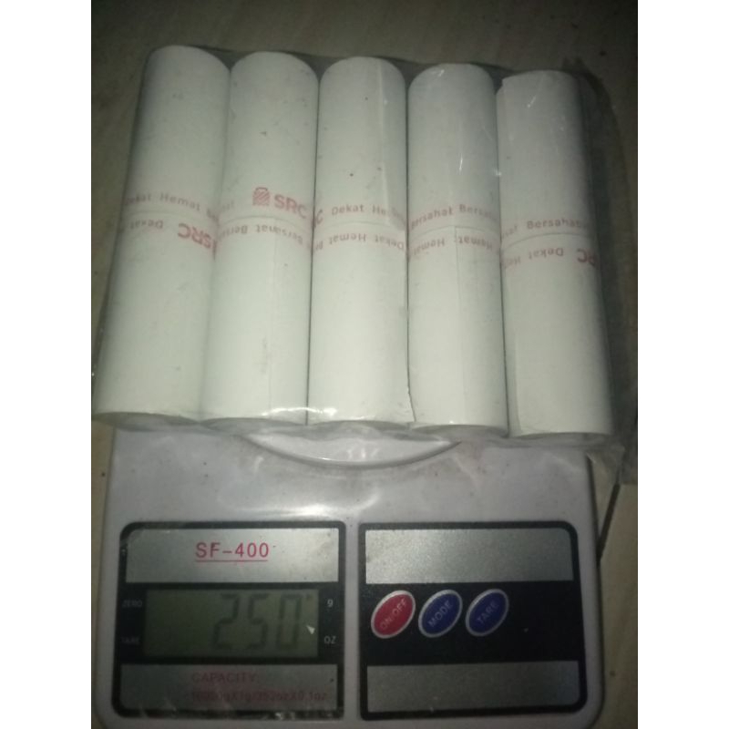 

Kertas thermal logo SRC 58/57×30mm Paket 10Roll