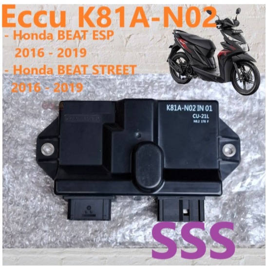 ECU ECM ICM CDI KIPROK BEAT BIT ESP STREET STRIT 2016 2017 2018 2019 .30400K81N02 30400-K81-N02
