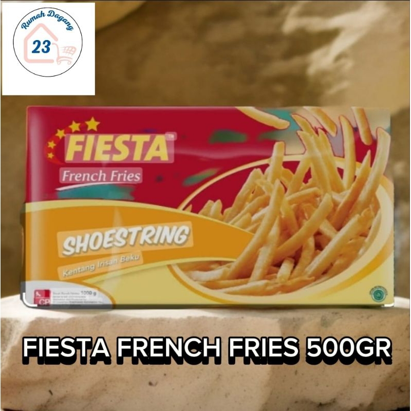 

Fiesta french fries shoestring 500gr/kentang