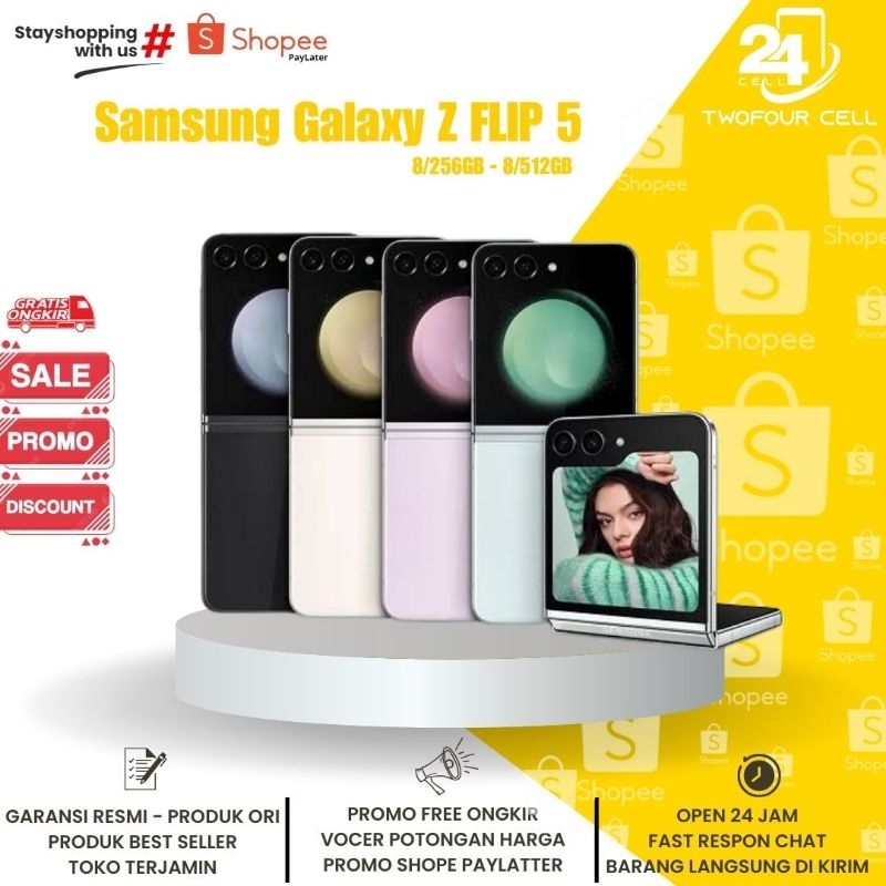 SAMSUNG GALAXY Z FLIP 5 GARANSI RESMI