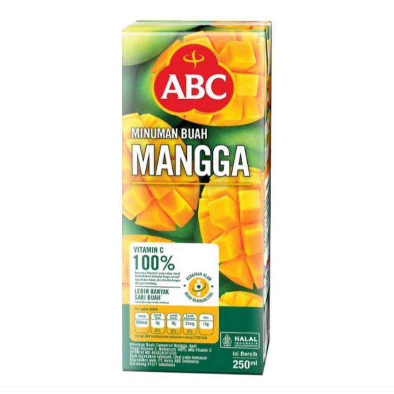 

ABC jus mangga 250 ml