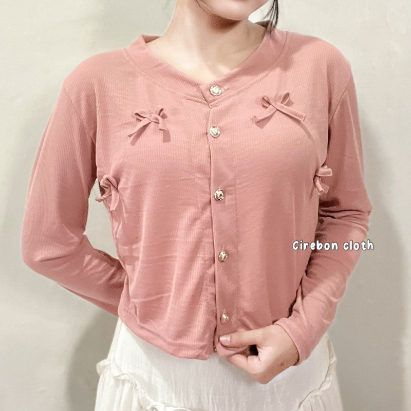 KIYANA Cirebon Cloth - Lavinia Cardigan Pita Coquette / Cardigan Coquette / Cardigan Knit / Cardigan