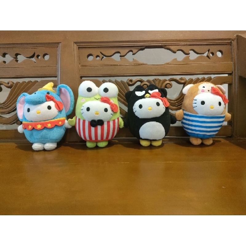 Boneka Happy Meal Hello Kitty McD 2014 (Keropi, Monkey, Badtz-Maru, Dumbo)
