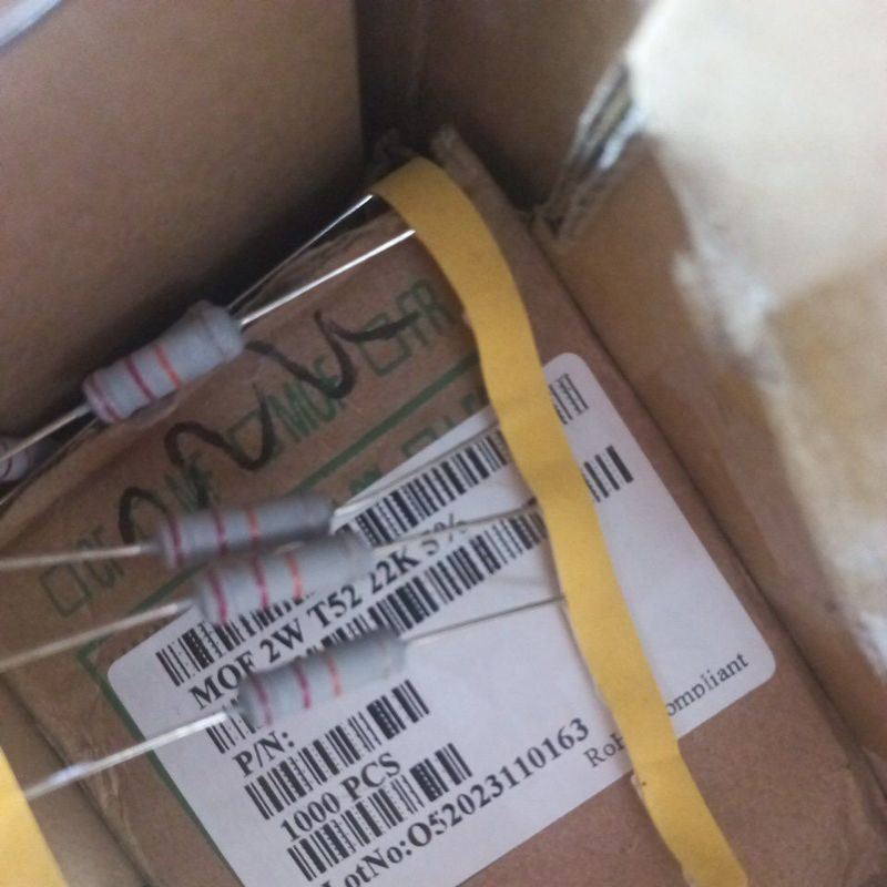 resistor 22k 2watt metal film