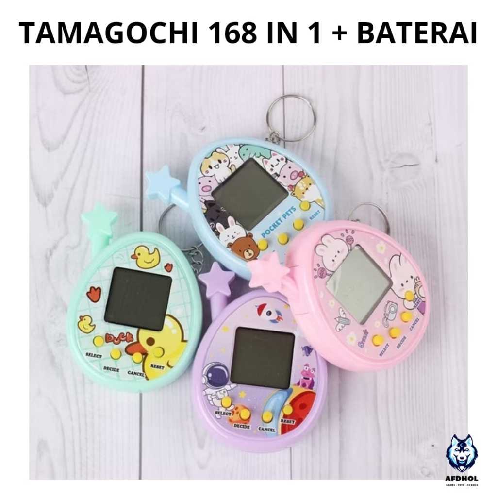 TAMAGOTCHI TAMAGOCHI TAMAGOCI CONNECTION STAR 168 IN 1 MAINAN ANAK HEWAN VIRTUAL PET EDUKASI MAINAN 