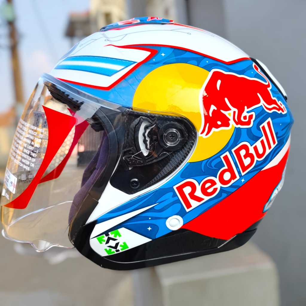 HELM KYT KYOTO REPAINT JORGE MARTIN HELM HALF FACE