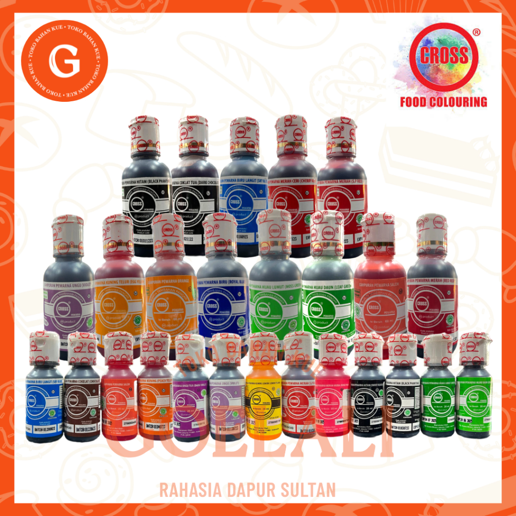 

CROSS PEWARNA MAKANAN 20 ml / 60 ml