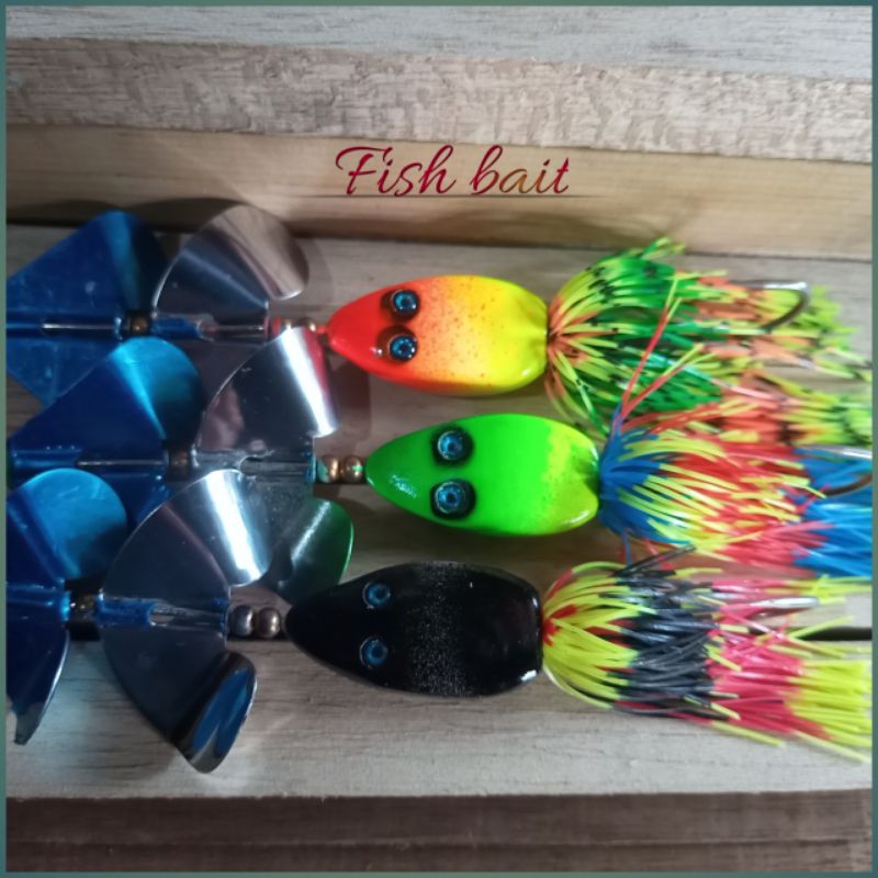 umpan propeller double slater buzzbait slash