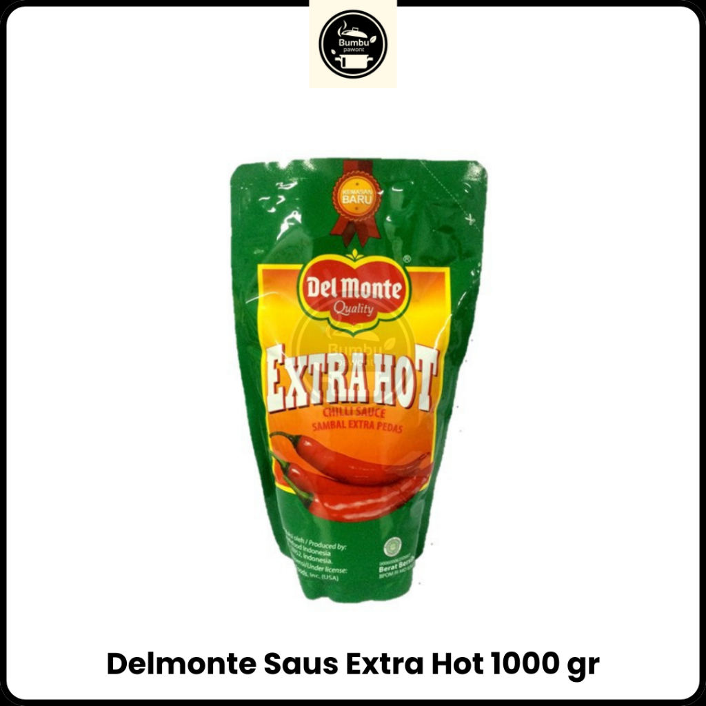 

Delmonte Saus Extra Hot Chilli Pouch 1000 gr