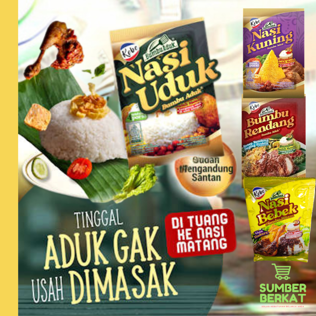 

Bumbu Aduk nasi uduk dari KOBE