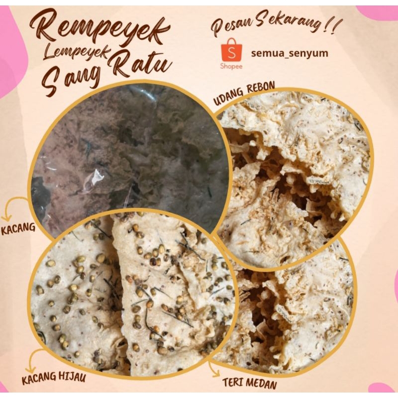 

Rempeyek Lempeyek Sang Ratu Teri Medan