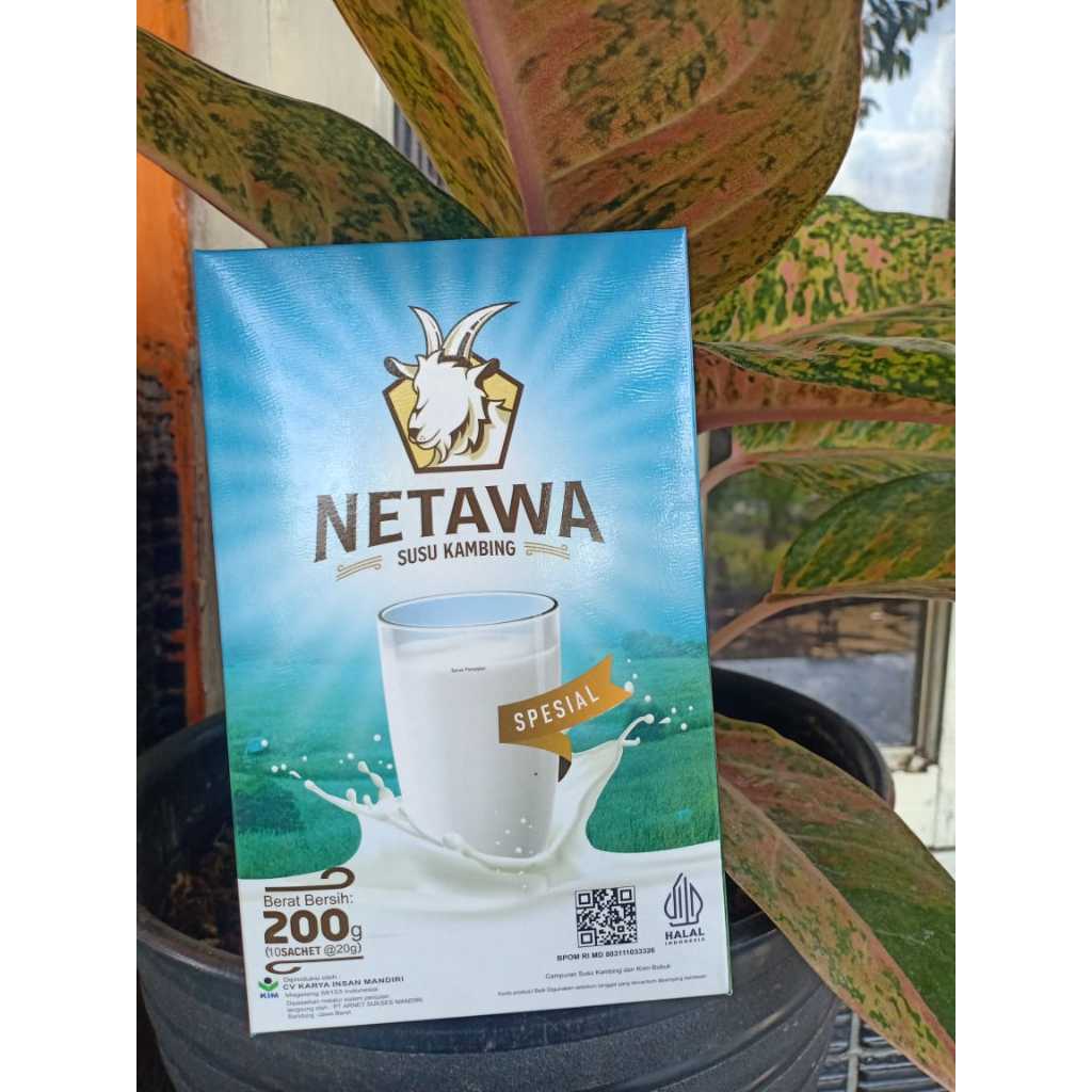 

NETAWA SUSU KAMBING ETAWA BUBUK UNTUK ESEHATAN TUBUH 1 BOXS ISI 10SACHET