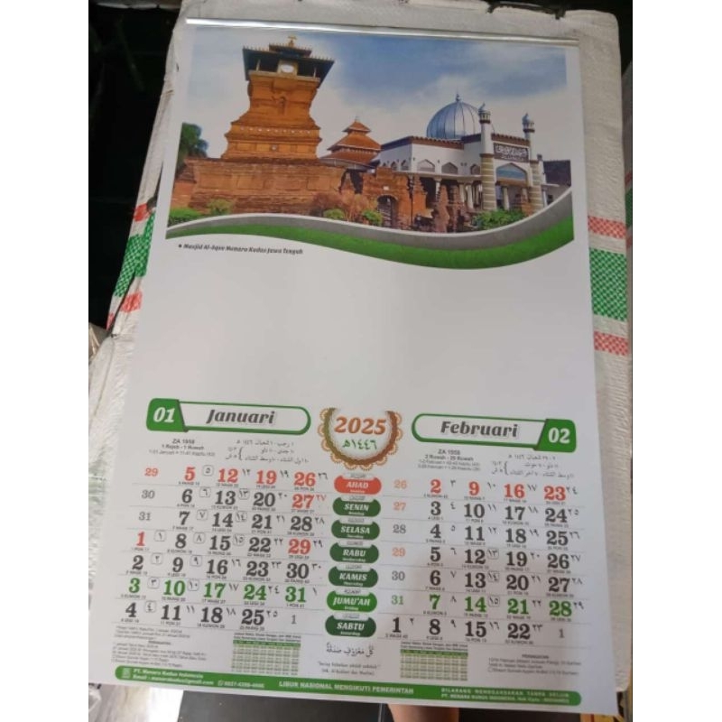 

kalender 2025 warna
