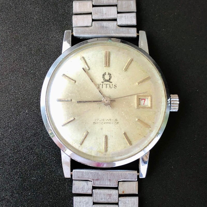 ARLOJI PRIA ORIGINAL TITUS / JAMTANGAN KLASIK SOLVIL ET TITUS