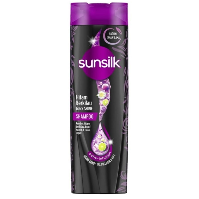 sunsilk Shampoo Black Shine/Halus&Lembut/Anti Ketombe/Hijab Menhtol 160ml/300ml