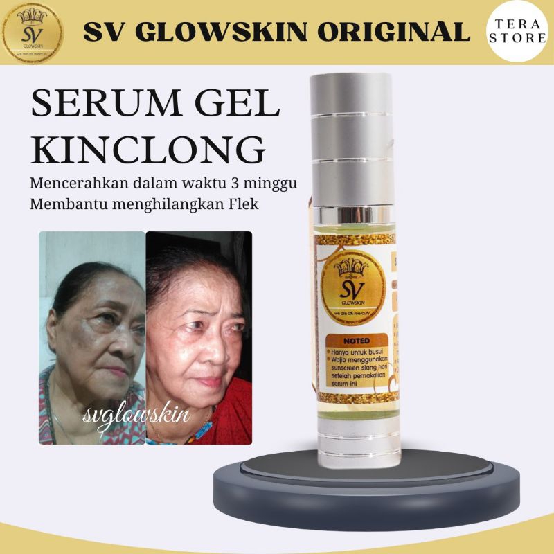 SV GLOWSKIN SERUM GEL KINCLONG SERUM FLEK HITAM TEBAL