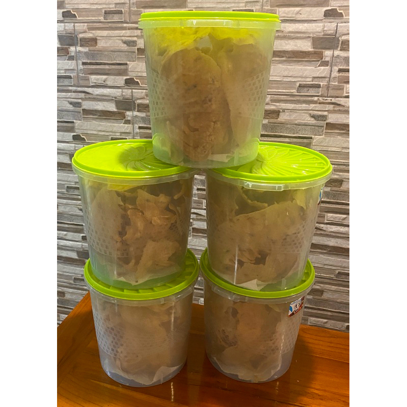 

Peyek Kacang Rempeyek Kacang Toples 5 Liter