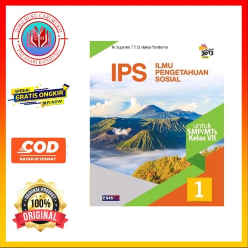 BUKU BEKAS - IPS UNTUK SMP/MTS KELAS 7 KURIKULUM 2013 REVISI