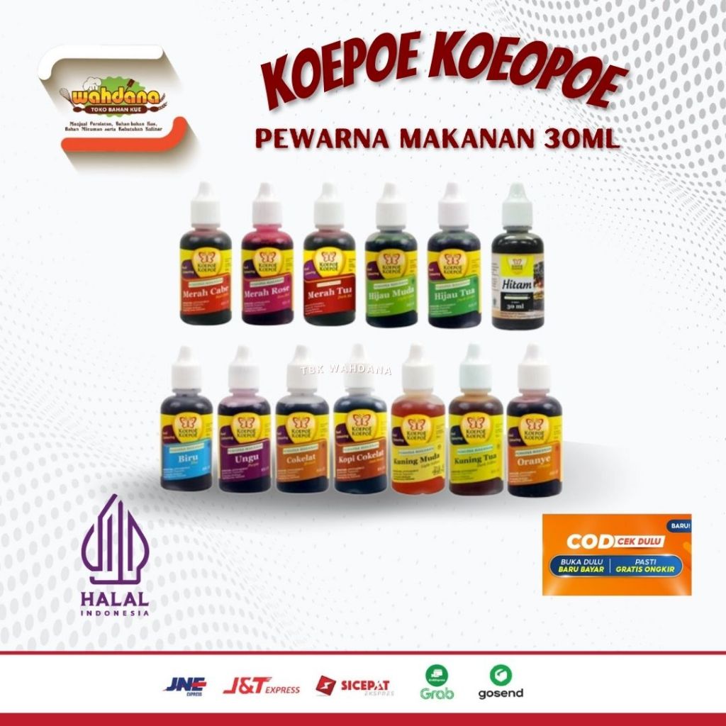 

Pewarna Makanan Koepoe Koepoe 30ml