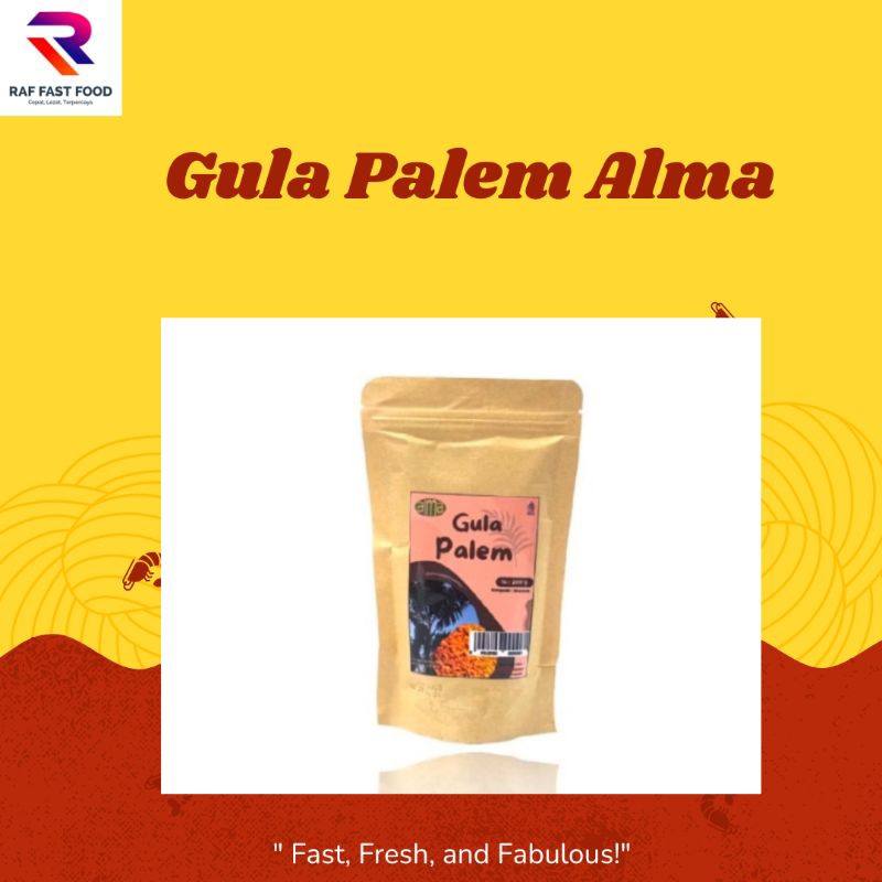 

Alma Gula Palem / Gula Aren 200 Gr Gula Pasir Aren Brown Suger