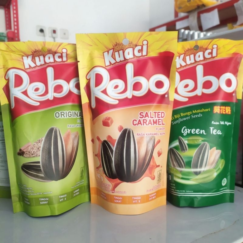 

Kuaci Rebo 140g Biji Bunga Matahari