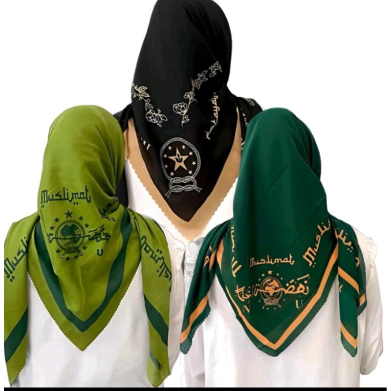 Hijab Fatayat Muslimat NU Seragam Muslimat NU Fatayat NU Hijab NU