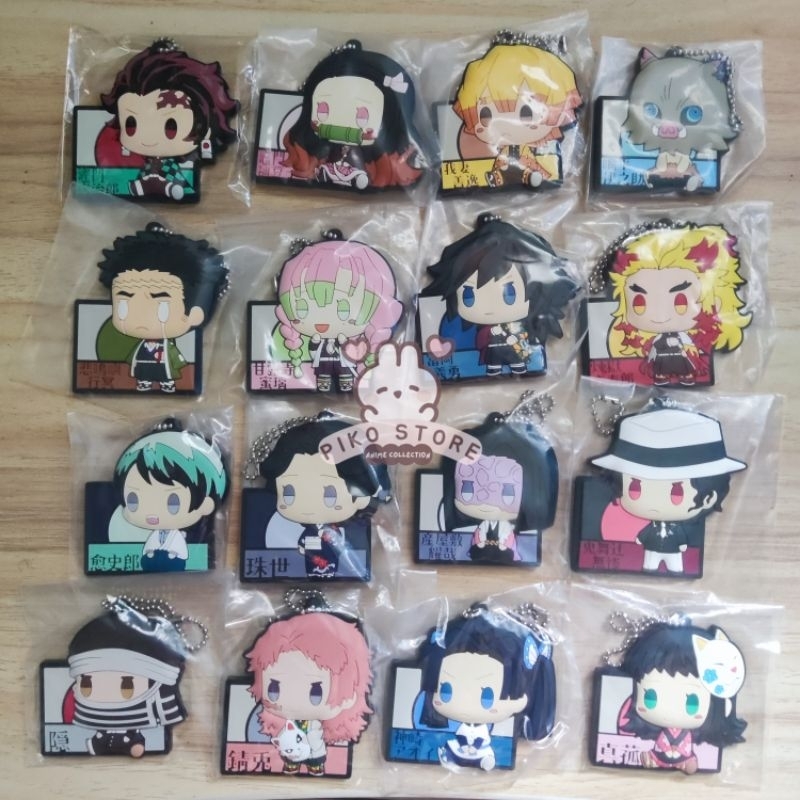 Chokonokko Rubber Keychain Demon Slayer KNY