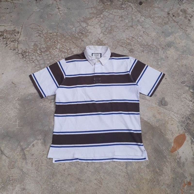 Rugby stripes harvard boston ( second/bekas )