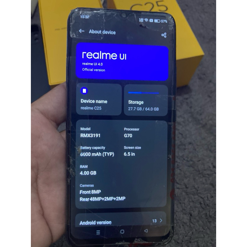 Realme C25 Second