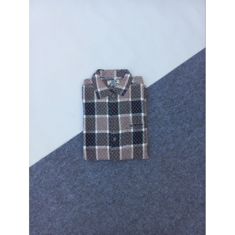 KEMEJA FLANEL PLAID PIKO FLANEL VINTAGE PIKO(M)