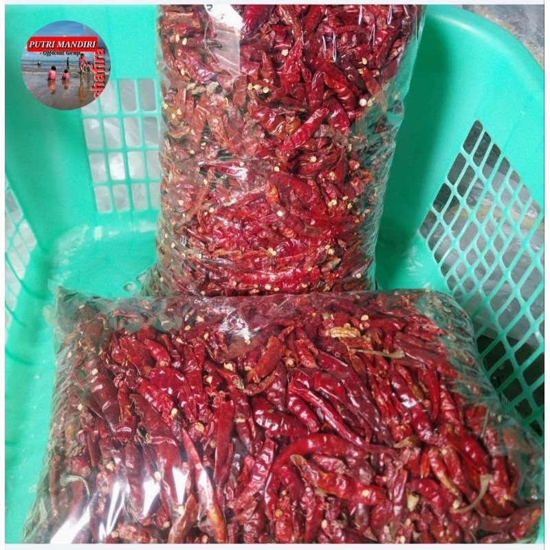 

CABE KERING TEJA (Tanpa Tangkai) SUPER PEDAS 1KG