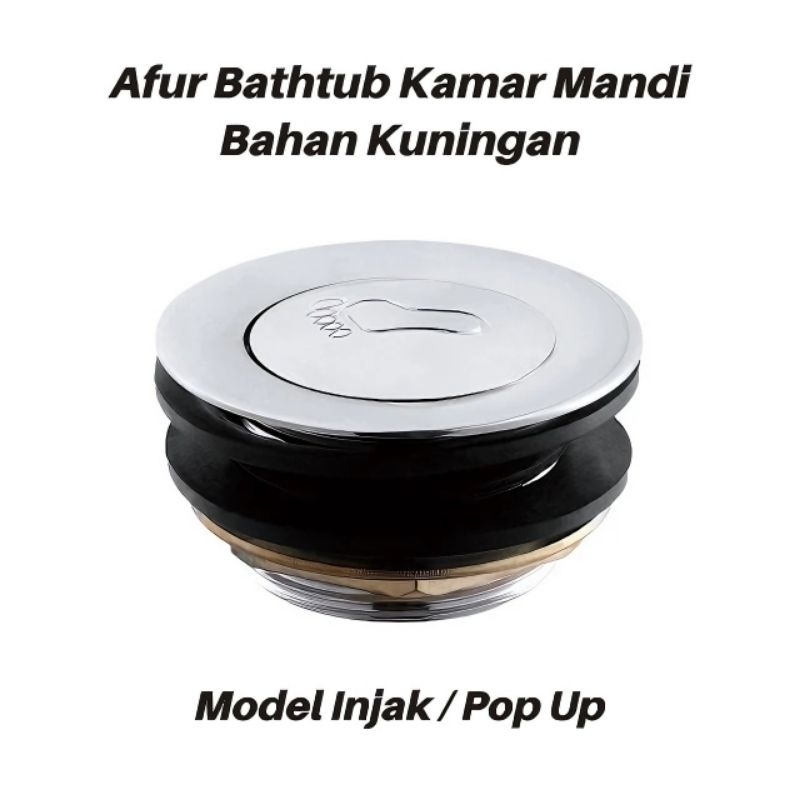 Afur Bathtub Kamar Mandi Kuningan / Afur Injak Kamar Mandi