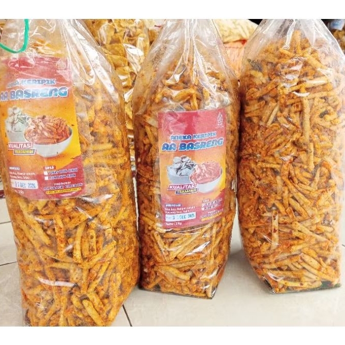 

BASRENG SEBLAK PEDAS CHILI KERING 1 BAL ISI 2KG