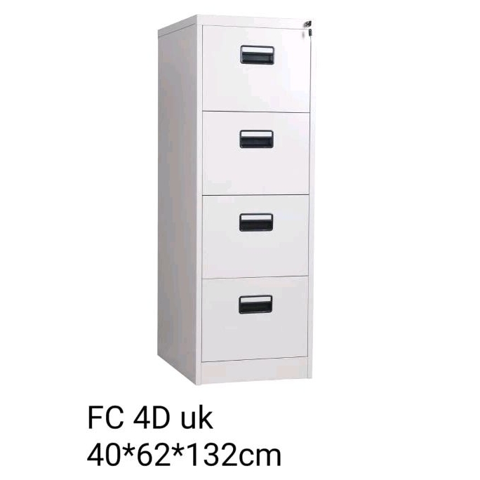 filling cabinet pelat besi/lemari filling 4 susun besi