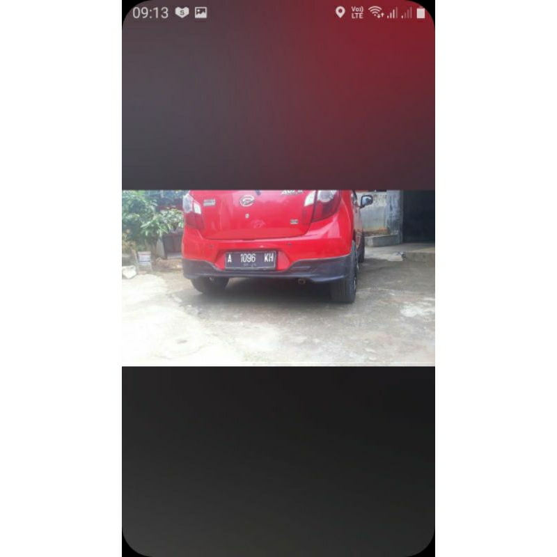 Bodykit ayla elegan belakang