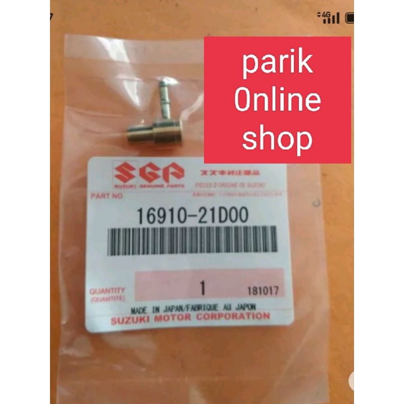 Nipple Selang Pompa Oli Pump Suzuki Satria 2 Tak Hiu Lumba 120