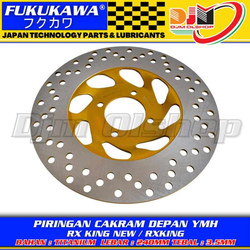 PIRINGAN CAKRAM DEPAN RXKING NEW RX KING 240MM ORI FUKUKAWA