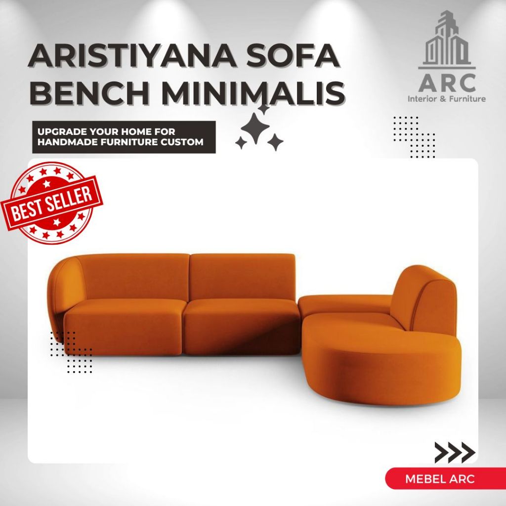 Sofa Bench Custom Modern / Kursi Sofa Bench Minimalis