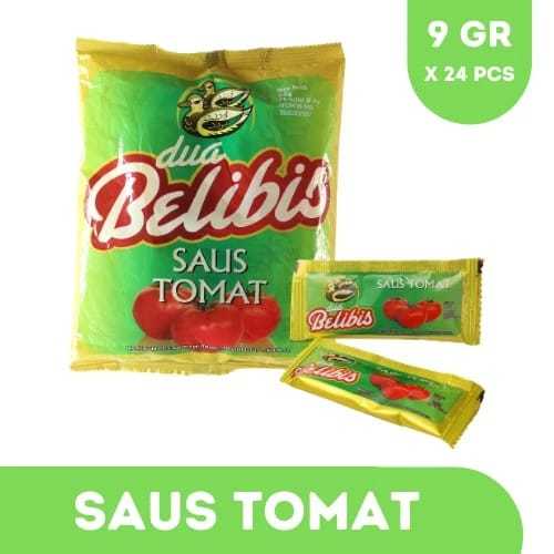 

DUA BELIBIS Saus Tomat Sachet 9 Gr