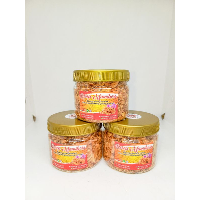 

Bawang Goreng Resep Mamiboss Premium Homemade Murni 100 gram