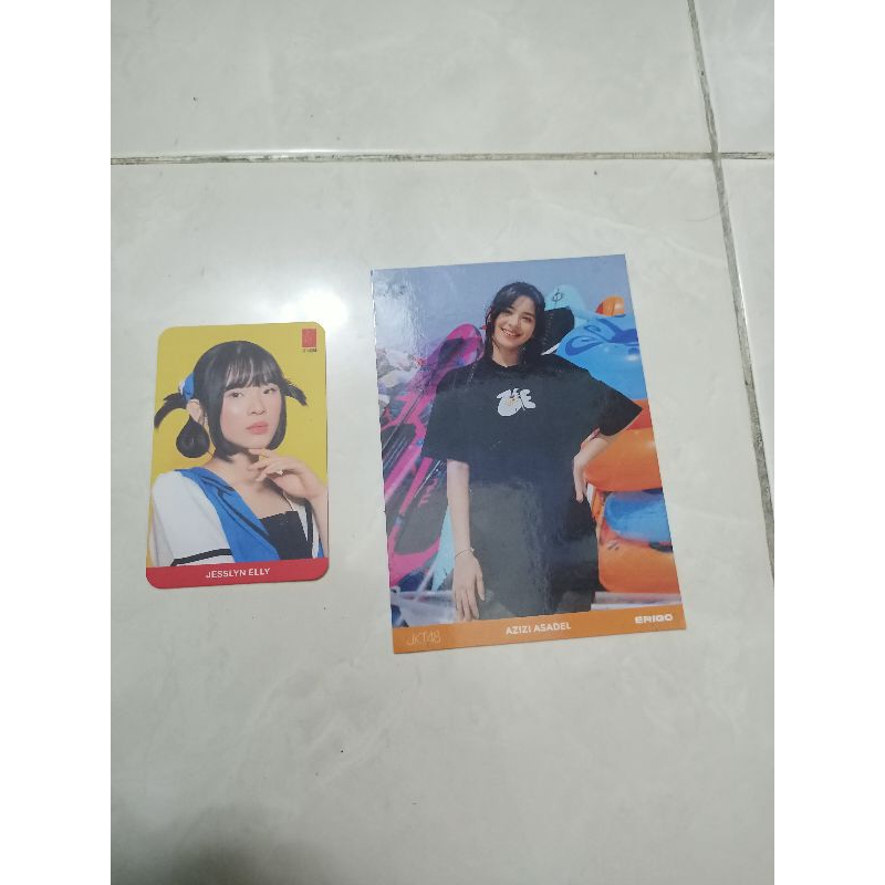 Photocard Lyn Theater sementara dan Photopack Zee Erigo