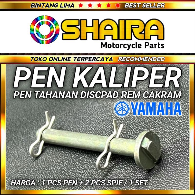 PEN TAHANAN DISCPAD YAMAHA / PEN KALIPER REM CAKRAM JUPITER MX / MIO SPORTY / MIO SOUL / MIO M3 BAUT