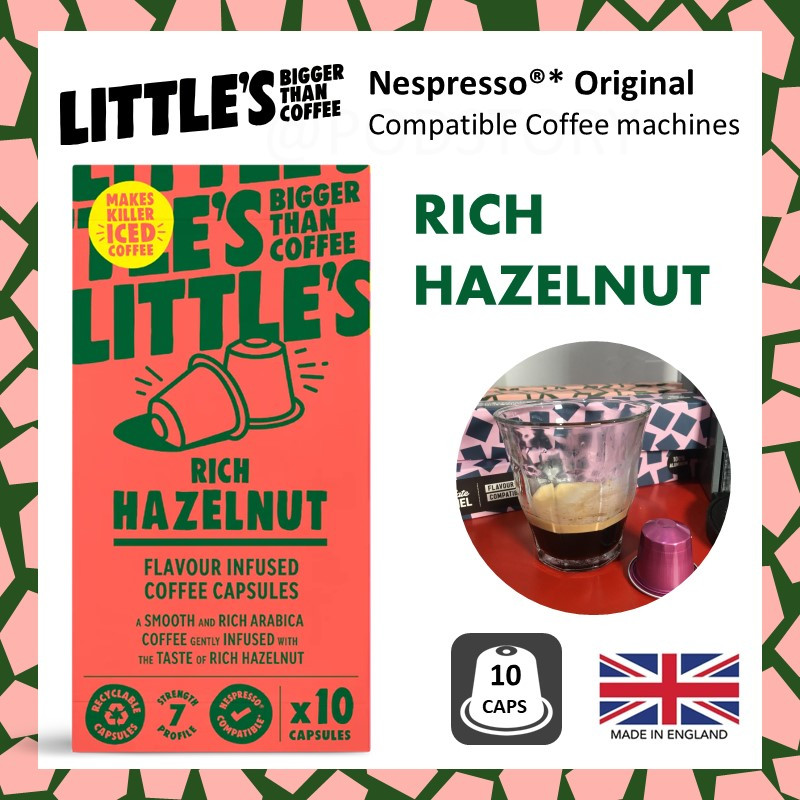 

Little's Coffee Rich Hazelnut untuk Mesin Nespresso - Cocok dengan Susu