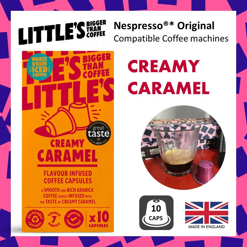 

Little's Coffee Creamy Caramel untuk Mesin Nespresso - Cocok dengan Susu