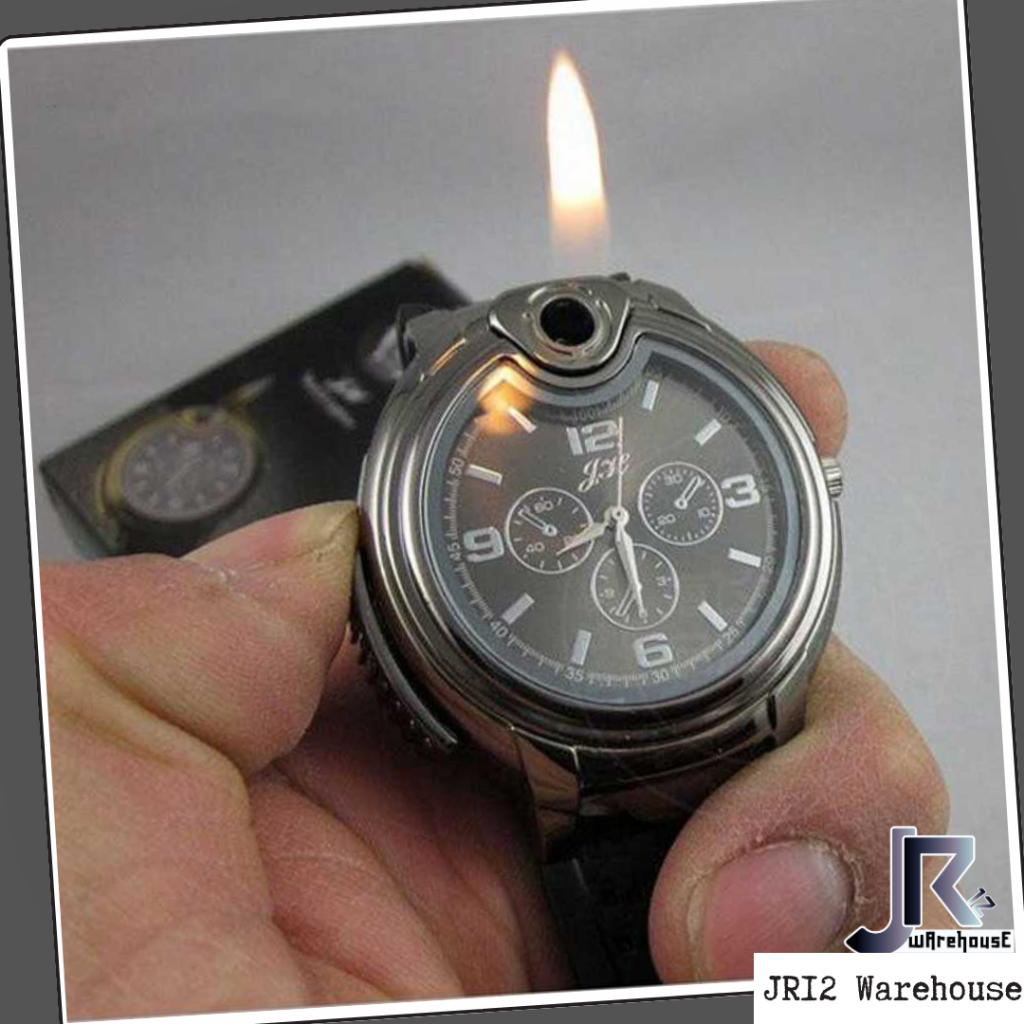 Jam Tangan Korek Api Jam Tangan Pria Casual Dengan Korek Gas